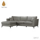 Liberta - Maison BOEL Καναπές Γκρι με Αριστερή Γωνία 280x170x92cm 71-0164
